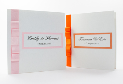 Wedding Invitation Sample of Beautiful Bow Collection