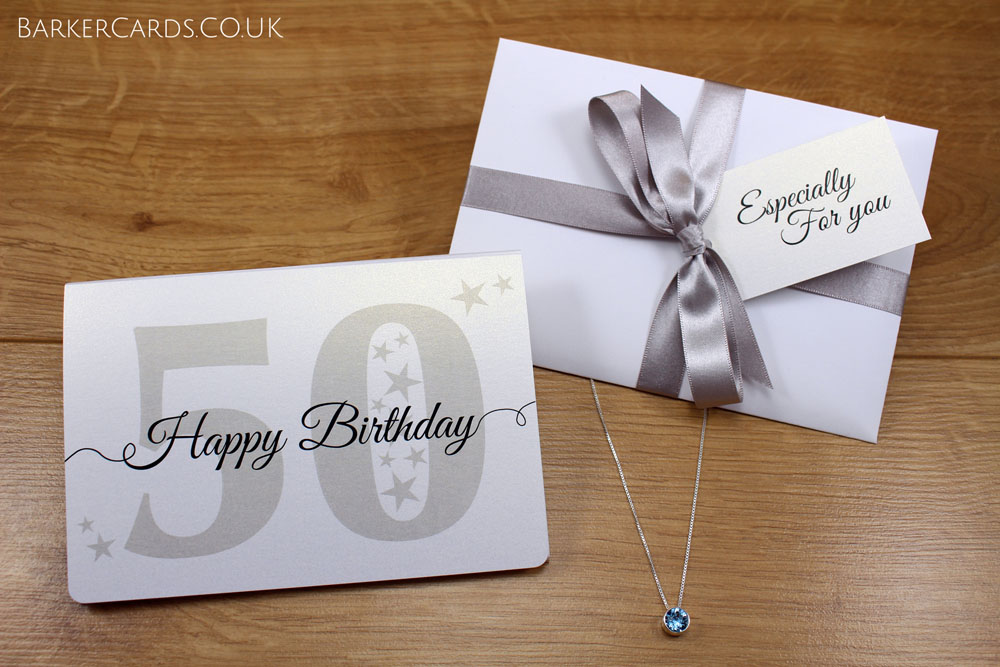 50th Birthday | Gift for Her | 50th Birthday Gifts for Women | 50th Birthday Necklace