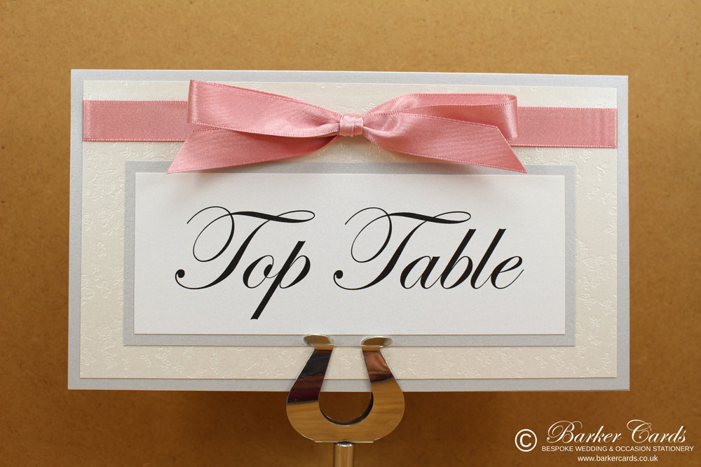 Wedding Table Name Signs Ideas
