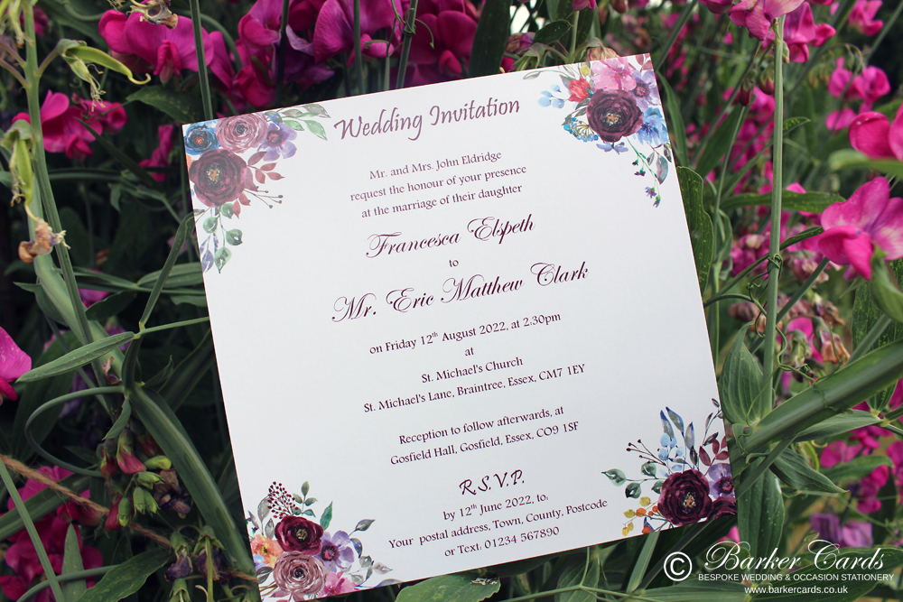 affordable_bespoke_printed_wedding_invitations_wedding_stationery_plum_burgundy_deep_purple_flowers_vintage_autumnal_floral_5