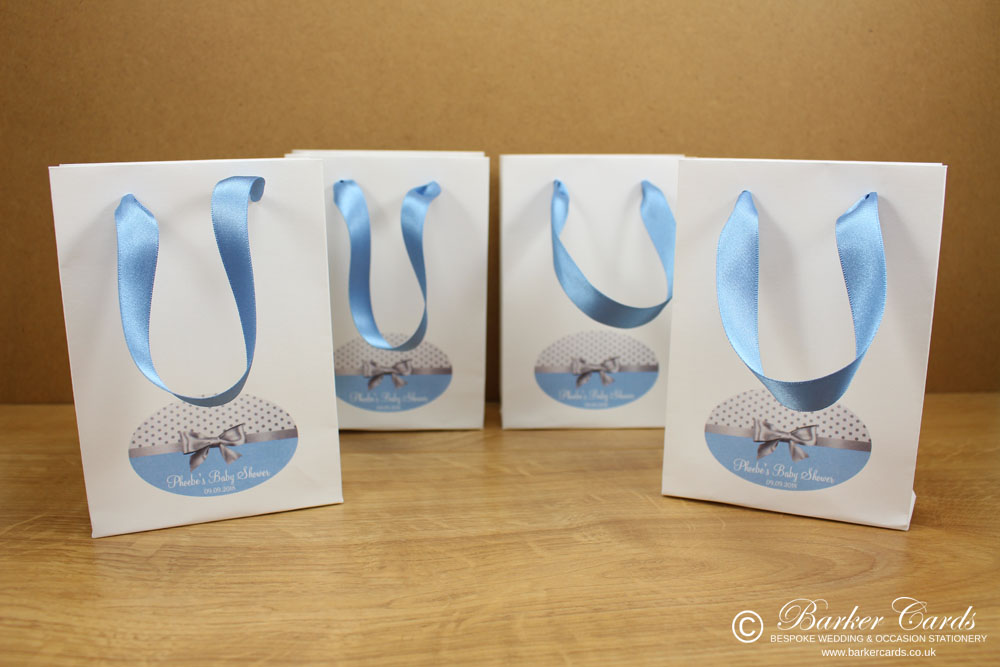 Baby Shower Gift Bags Luxury And Personalised Printed