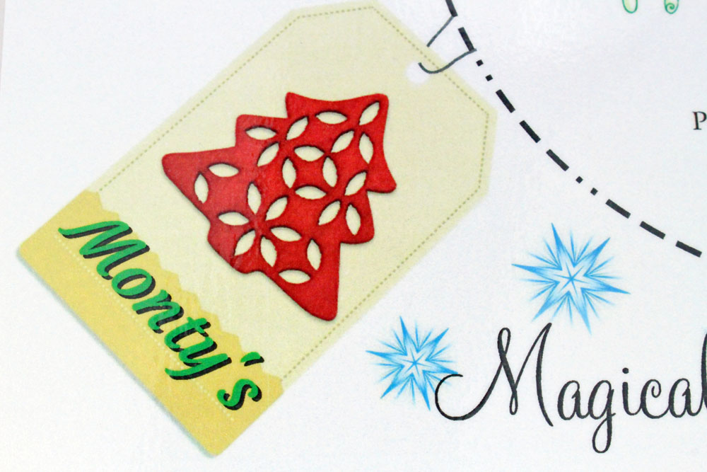 Personalised Christmas Eve / Christmas Day Placemats (double-sided).