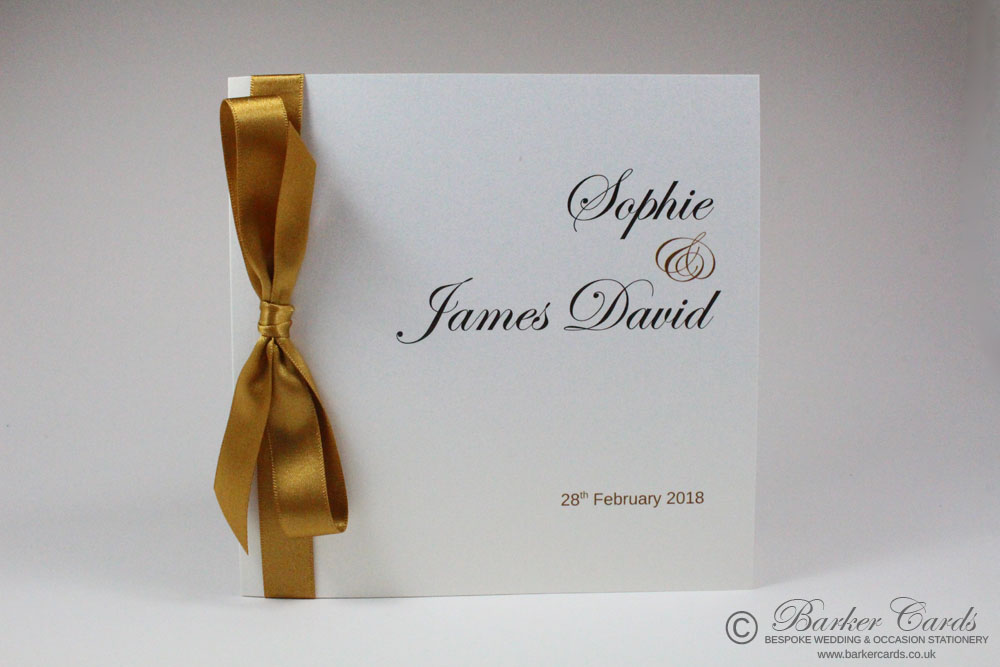 Simple Wedding Invitation 