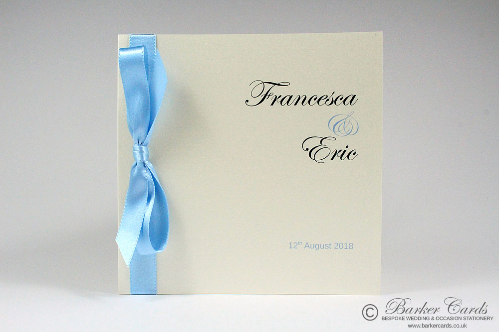 Simple Wedding Invitation Card